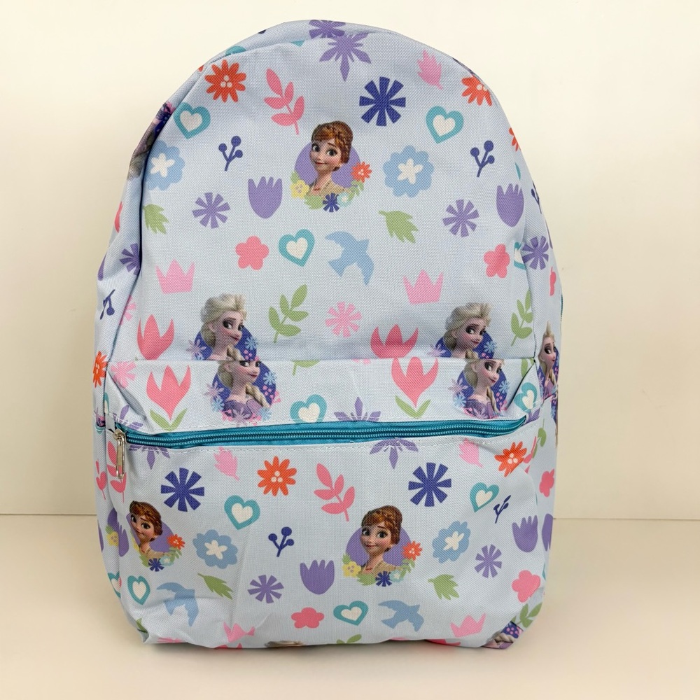 New Disney Blue Frozen Princess Backpack